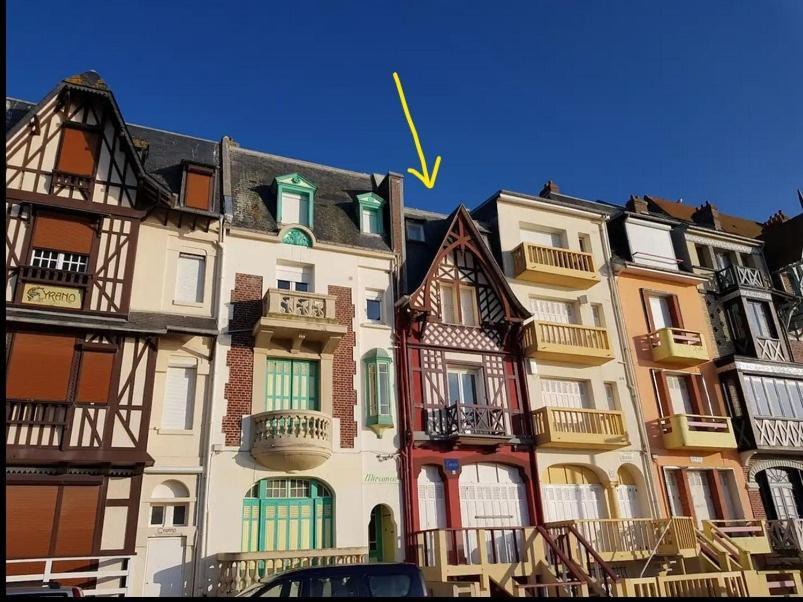 Charmant Appartement Avec Vue Face Mer Imprenable Mers-les-Bains Exterior foto